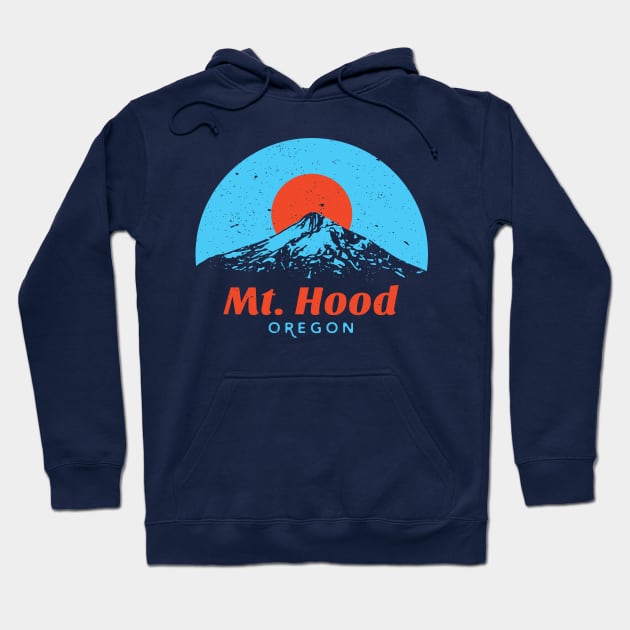 Mt. Hood Oregon Shirt Hoodie by PodDesignShop